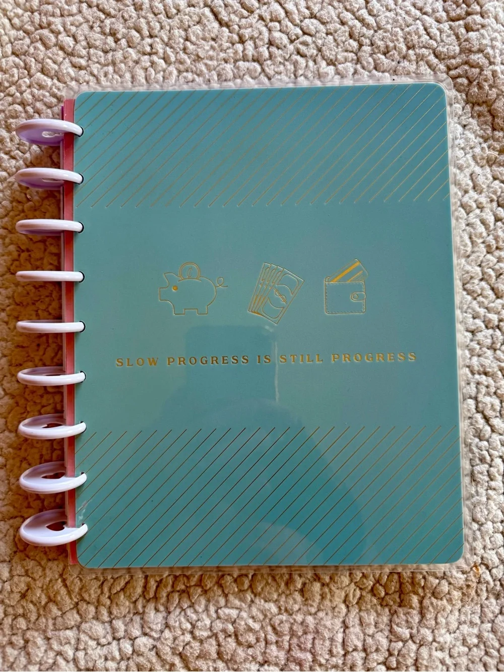 The Happy Planner Reflect & Grow Budget Guided Journal Finance Planner
